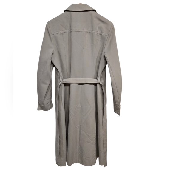 Vintage Forecaster Of Boston Classic Tan Trench Coat Small - Picture 2 of 6